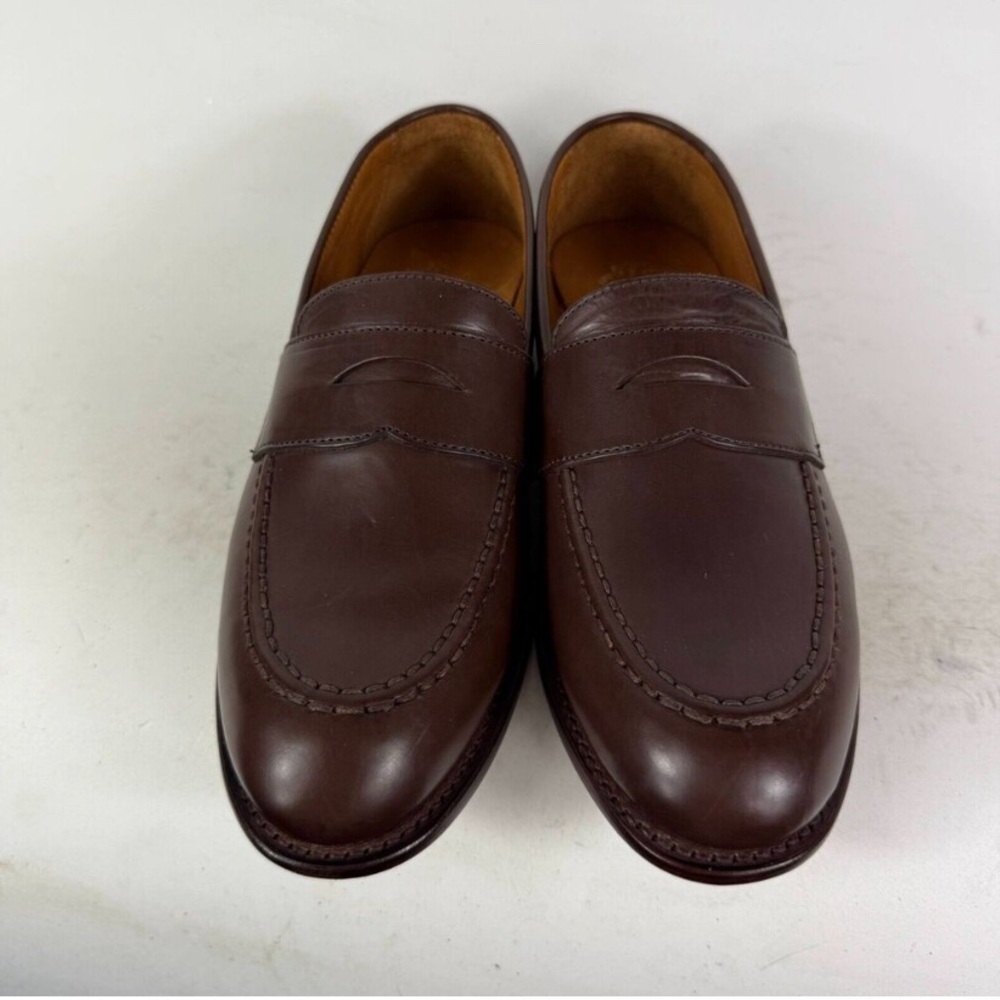 JCREW Ludlow Superior Brown Loafers